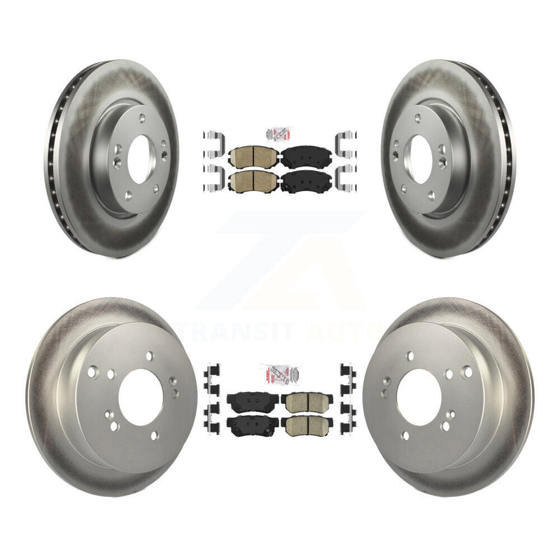 Transit Auto KGA-102817 Disc Brake Kit for 2005-2010 Hyundai Tucson, Kia Sportage - Front and Rear
