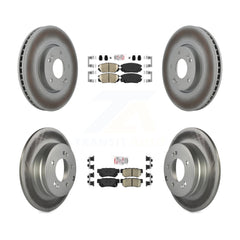 Transit Auto KGA-102821 Disc Brake Kit for 2006-2008 Hyundai Sonata - Front and Rear