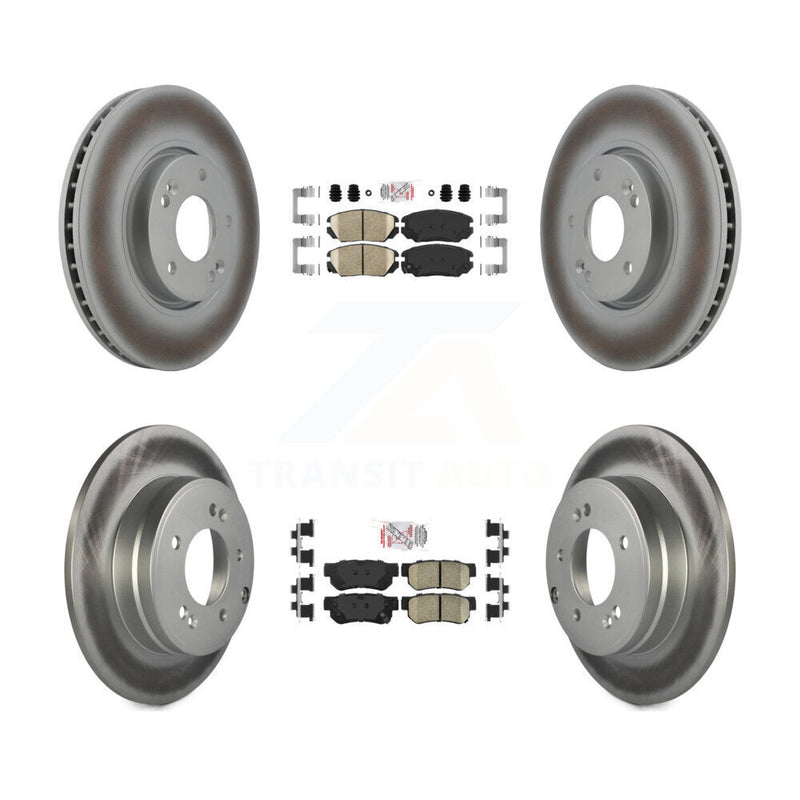 Transit Auto KGA-102821 Disc Brake Kit for 2006-2008 Hyundai Sonata - Front and Rear