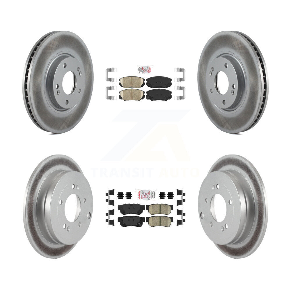 Transit Auto KGA-102822 Disc Brake Kit for 2006-2009 Hyundai Azera - Front and Rear