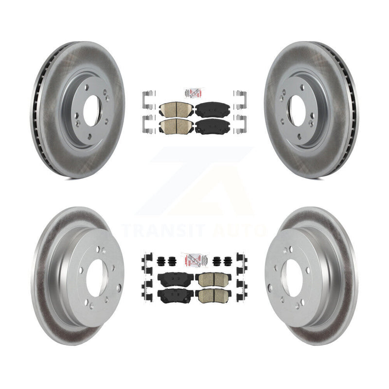 Transit Auto KGA-102822 Disc Brake Kit for 2006-2009 Hyundai Azera - Front and Rear