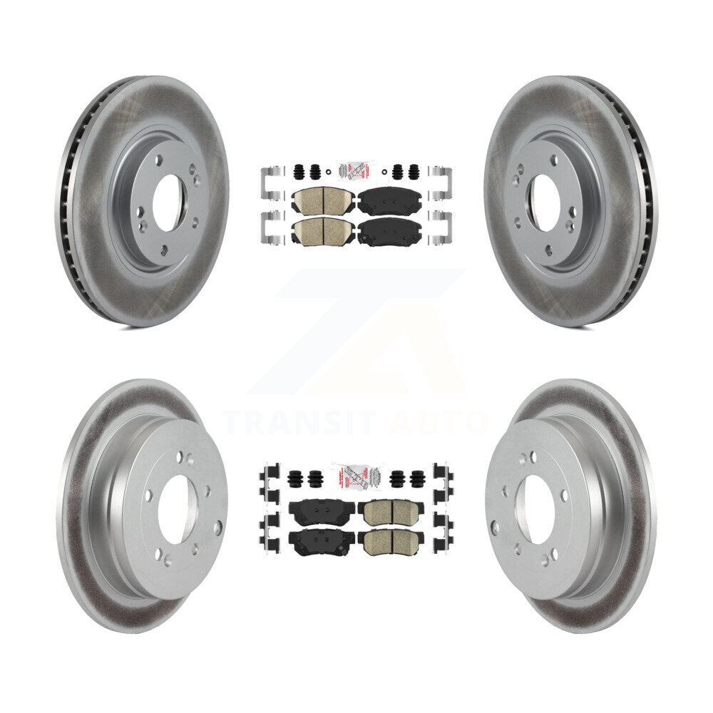 Transit Auto KGA-102823 Disc Brake Kit for 2006-2009 Hyundai Azera - Front and Rear