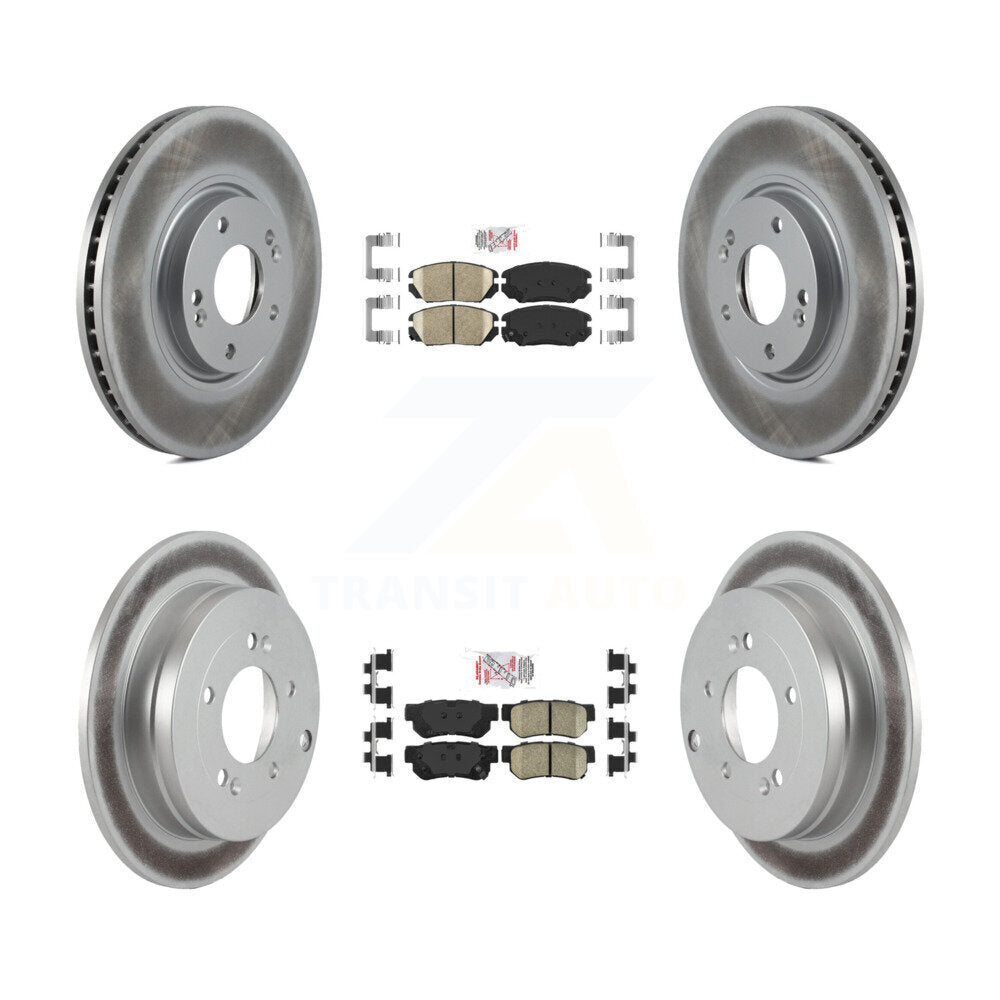 Transit Auto KGA-102824 Disc Brake Kit for 2006-2009 Hyundai Azera - Front and Rear