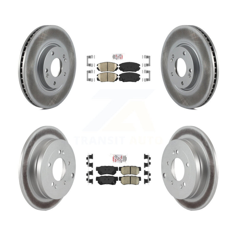 Transit Auto KGA-102824 Disc Brake Kit for 2006-2009 Hyundai Azera - Front and Rear