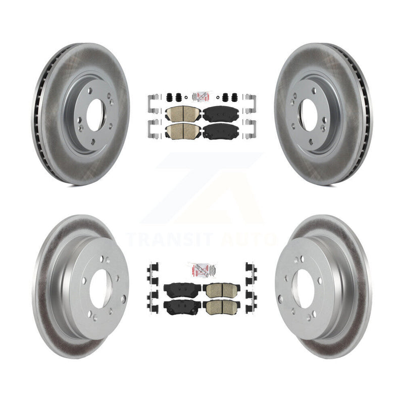 Transit Auto KGA-102825 Disc Brake Kit for 2006-2009 Hyundai Azera - Front and Rear