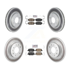 Transit Auto KGA-102830 Disc Brake Kit for 2019-2023 Mazda 3, Mazda 3 Sport - Front and Rear