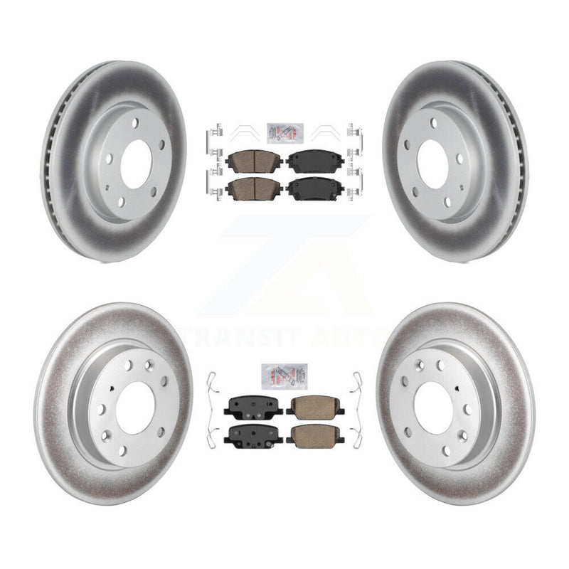Transit Auto KGA-102830 Disc Brake Kit for 2019-2023 Mazda 3, Mazda 3 Sport - Front and Rear