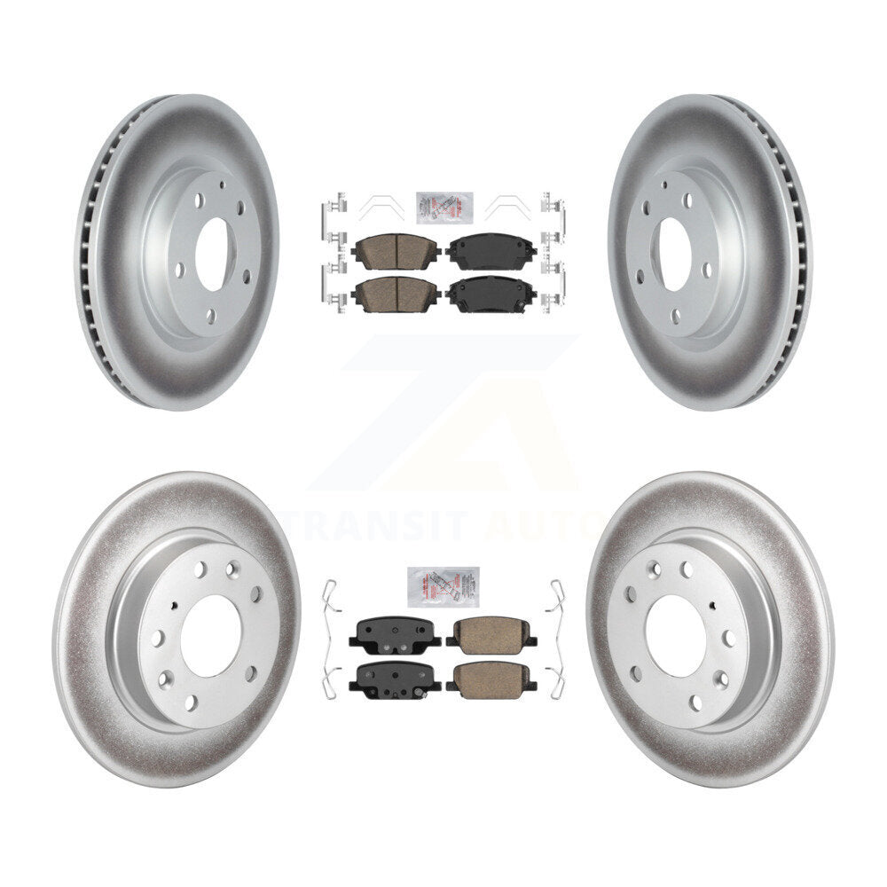 Transit Auto KGA-102831 Disc Brake Kit for 2019-2023 Mazda 3, Mazda 3 Sport - Front and Rear