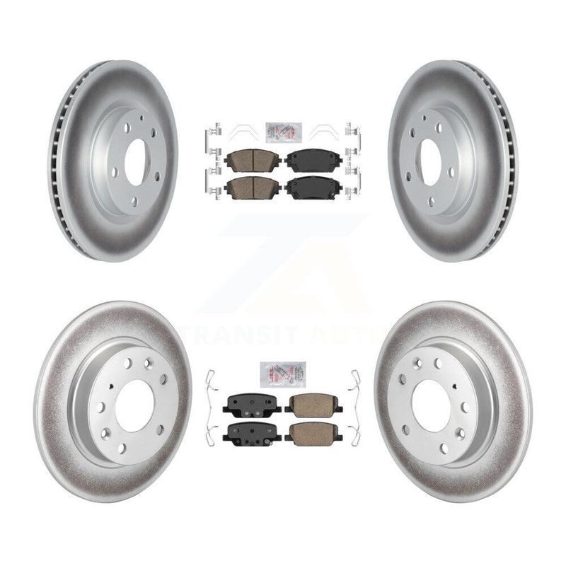 Transit Auto KGA-102831 Disc Brake Kit for 2019-2023 Mazda 3, Mazda 3 Sport - Front and Rear