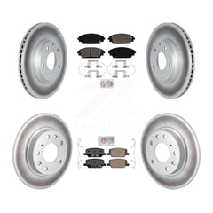 Transit Auto KGA-102833 Disc Brake Kit for 2020-2023 Mazda CX-30 - Front and Rear