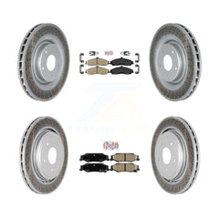 Transit Auto KGA-102835 Disc Brake Kit for 2005-2013 Chevrolet Corvette, Cadillac XLR - Front and Rear