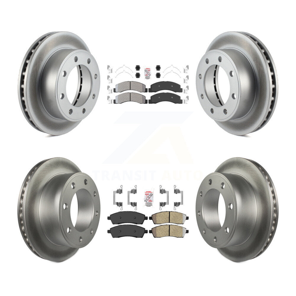 Transit Auto KGA-102837 Disc Brake Kit for 1999-2005 Ford Excursion, Ford F-250 Super Duty - Front and Rear
