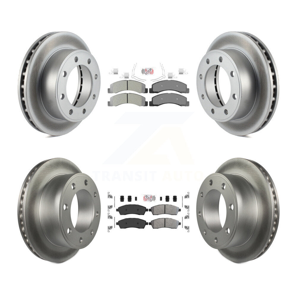 Transit Auto KGA-102838 Disc Brake Kit for 1999-2005 Ford Excursion, Ford F-250 Super Duty - Front and Rear