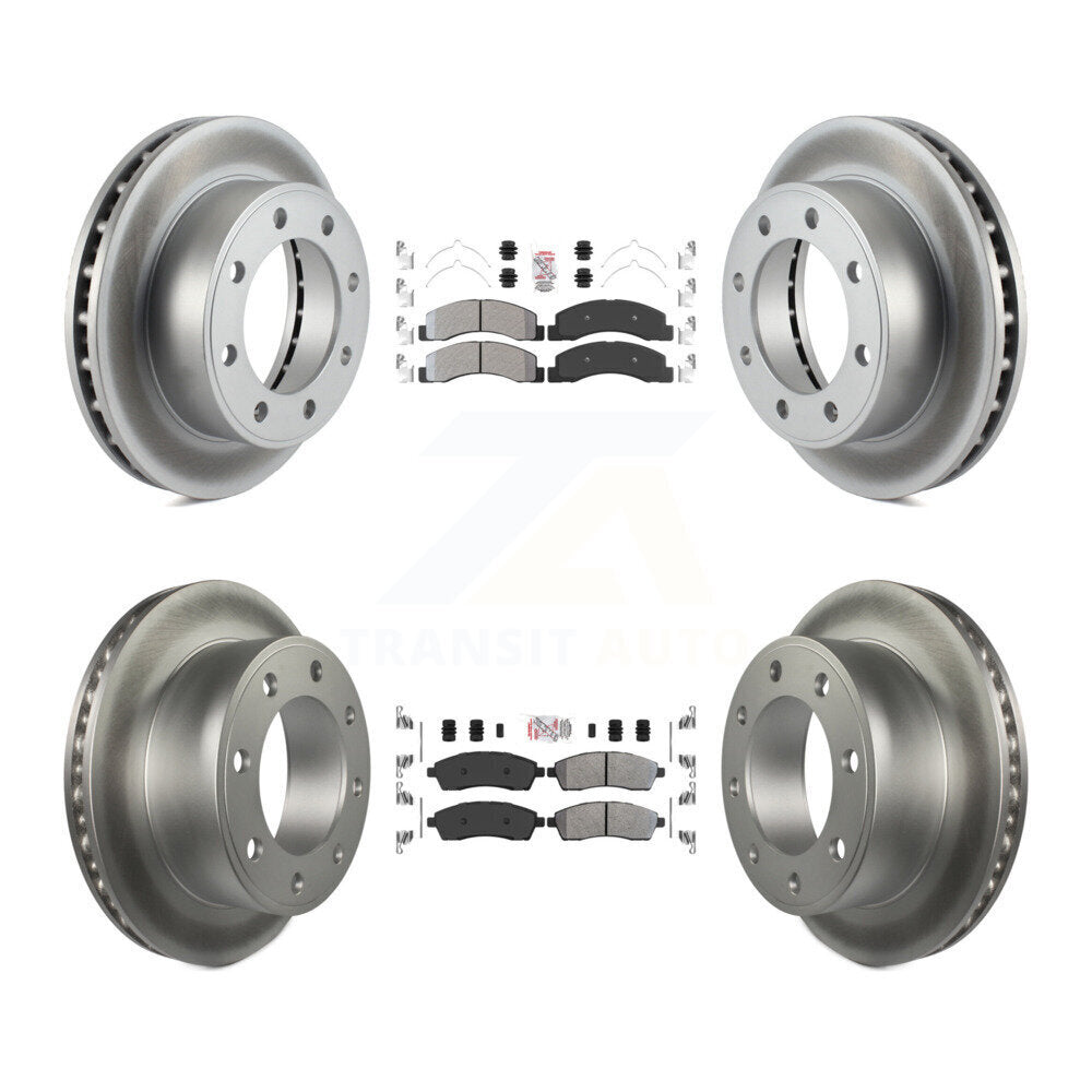 Transit Auto KGA-102839 Disc Brake Kit for 1999-2005 Ford Excursion, Ford F-250 Super Duty - Front and Rear