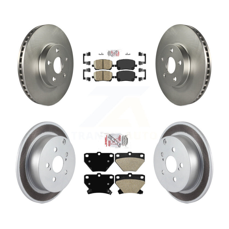 Transit Auto KGA-102843 Disc Brake Kit for 2003-2008 Toyota Corolla, Pontiac Vibe, Toyota Matrix - Front and Rear