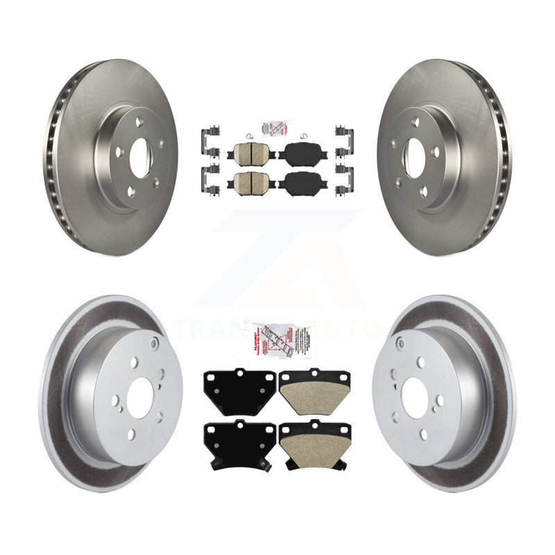 Transit Auto KGA-102844 Disc Brake Kit for 2000-2005 Toyota Celica - Front and Rear