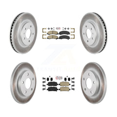 Transit Auto KGA-102845 Disc Brake Kit for 2010-2016 Chevrolet Impala Limited, Chevrolet Impala - Front and Rear
