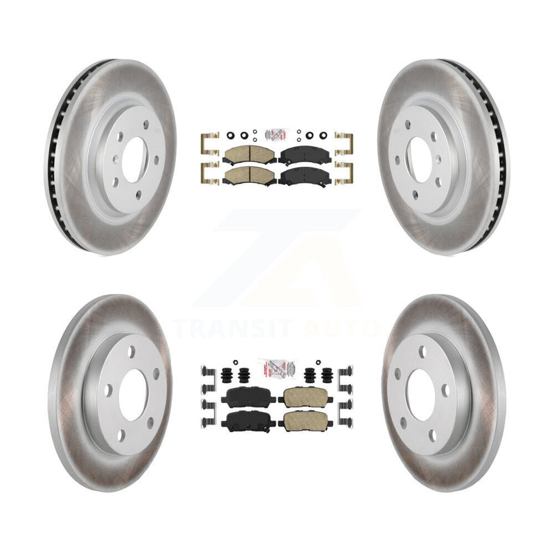 Transit Auto KGA-102845 Disc Brake Kit for 2010-2016 Chevrolet Impala Limited, Chevrolet Impala - Front and Rear