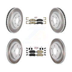 Transit Auto KGA-102846 Disc Brake Kit for 2010-2016 Chevrolet Impala Limited, Chevrolet Impala - Front and Rear