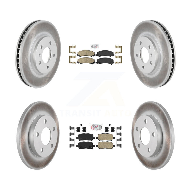Transit Auto KGA-102846 Disc Brake Kit for 2010-2016 Chevrolet Impala Limited, Chevrolet Impala - Front and Rear