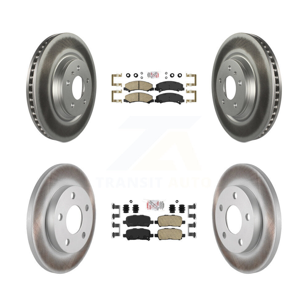 Transit Auto KGA-102847 Disc Brake Kit for 2012-2016 Chevrolet Impala Limited, Chevrolet Impala - Front and Rear