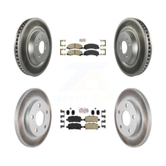 Transit Auto KGA-102848 Disc Brake Kit for 2012-2016 Chevrolet Impala Limited, Chevrolet Impala - Front and Rear