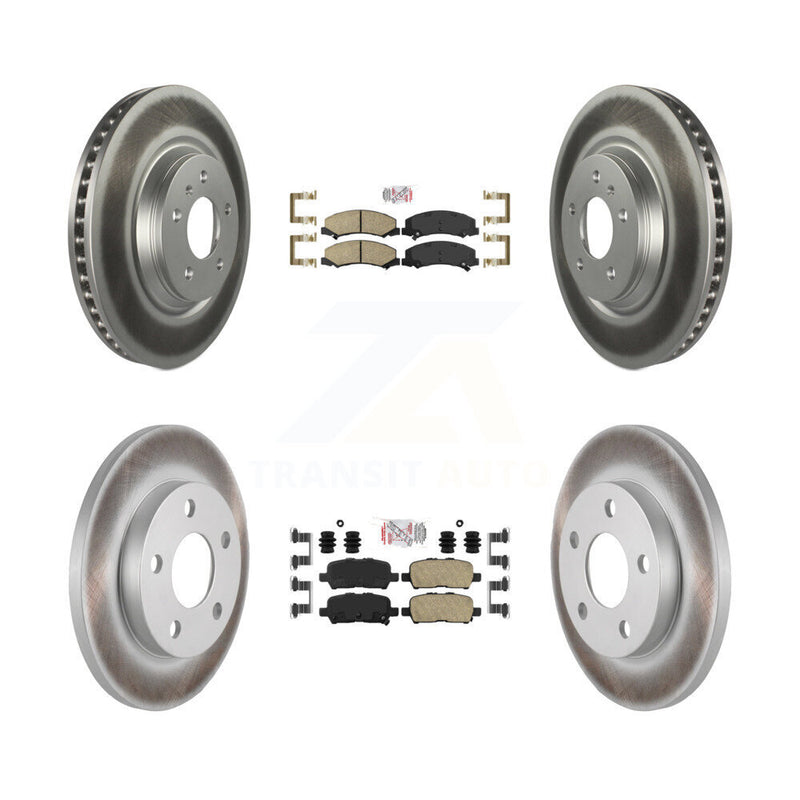 Transit Auto KGA-102848 Disc Brake Kit for 2012-2016 Chevrolet Impala Limited, Chevrolet Impala - Front and Rear