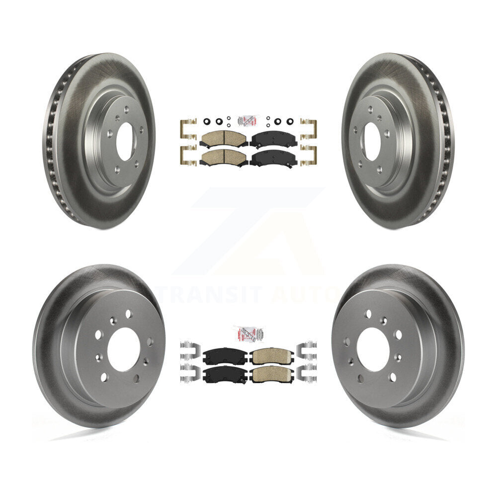 Transit Auto KGA-102853 Disc Brake Kit for 2008-2009 Buick Allure, Buick LaCrosse - Front and Rear