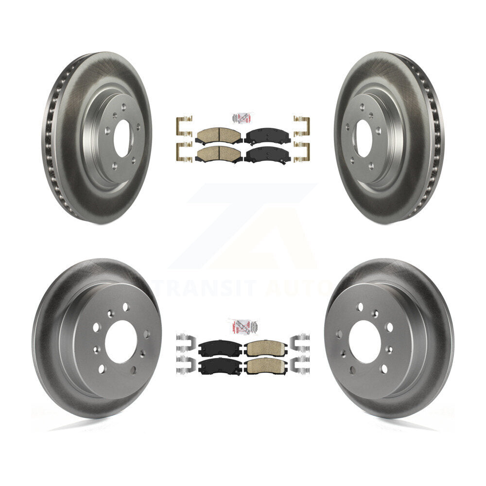 Transit Auto KGA-102854 Disc Brake Kit for 2008-2009 Buick Allure, Buick LaCrosse - Front and Rear