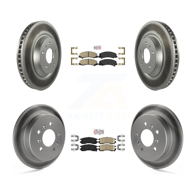 Transit Auto KGA-102854 Disc Brake Kit for 2008-2009 Buick Allure, Buick LaCrosse - Front and Rear