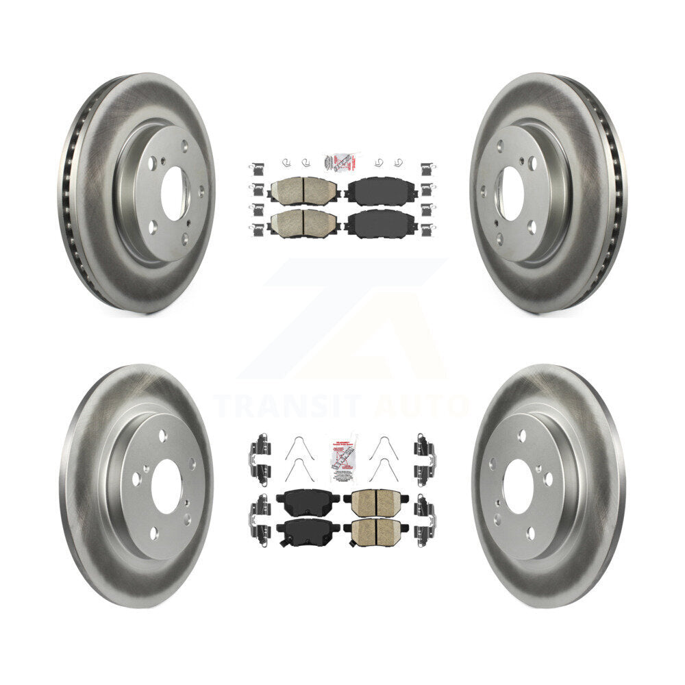 Transit Auto KGA-102855 Disc Brake Kit for 2008-2015 Scion xB - Front and Rear