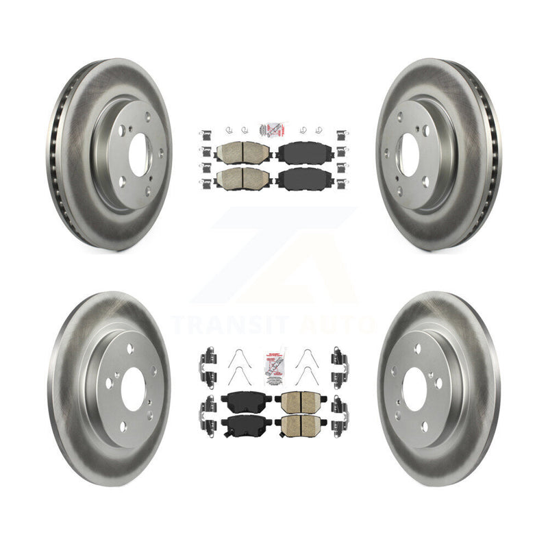 Transit Auto KGA-102855 Disc Brake Kit for 2008-2015 Scion xB - Front and Rear