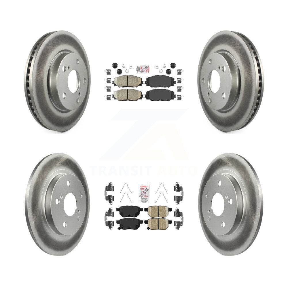 Transit Auto KGA-102856 Disc Brake Kit for 2008-2015 Scion xB - Front and Rear