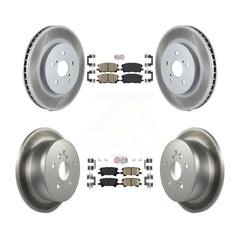 Transit Auto KGA-102857 Disc Brake Kit for 2004-2009 Lexus RX350, Lexus RX400h and More - Front and Rear