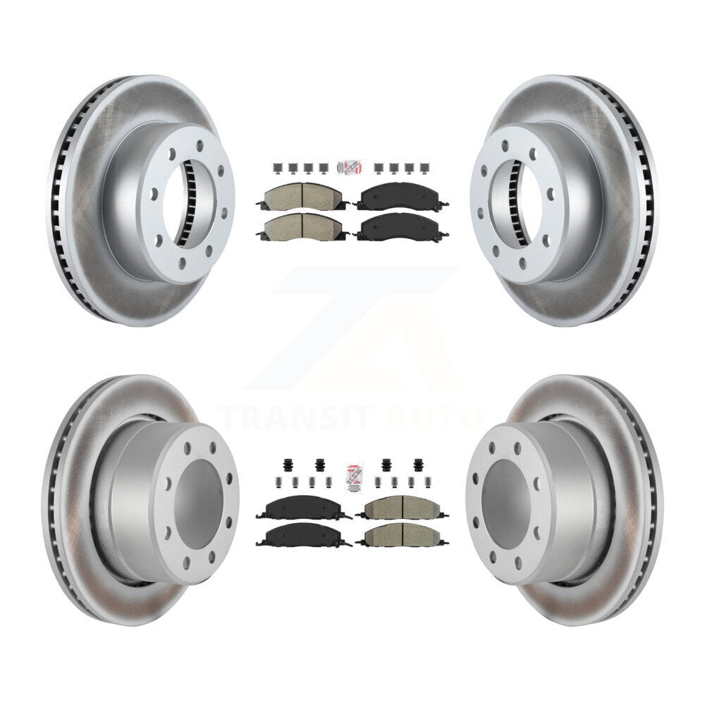 Transit Auto KGA-102859 Disc Brake Kit for 2009-2018 Ram 1500, Ram 2500 and More - Front and Rear