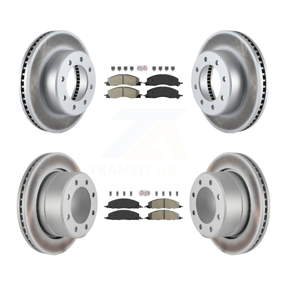 Transit Auto KGA-102861 Disc Brake Kit for 2009-2018 Ram 1500, Ram 2500 and More - Front and Rear