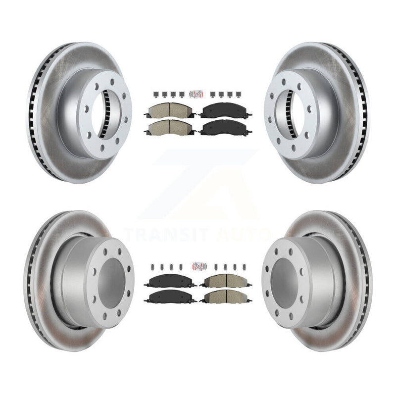 Transit Auto KGA-102861 Disc Brake Kit for 2009-2018 Ram 1500, Ram 2500 and More - Front and Rear