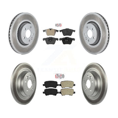 Transit Auto KGA-102864 Disc Brake Kit for 2008-2018 Volvo S60 Cross Country, Volvo V60 Cross Country and More - Front and Rear