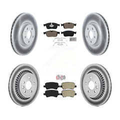 Transit Auto KGA-102865 Disc Brake Kit for 2016-2017 Volvo XC60 - Front and Rear