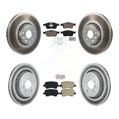 Transit Auto KGA-102866 Disc Brake Kit for 2017 Volvo XC60 - Front and Rear