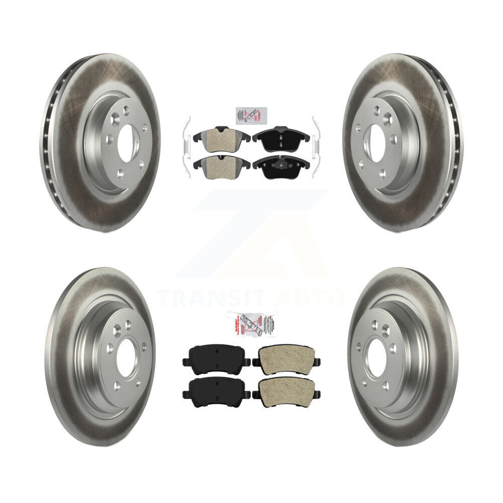 Transit Auto KGA-102868 Disc Brake Kit for 2013-2014 Volvo S60 - Front and Rear