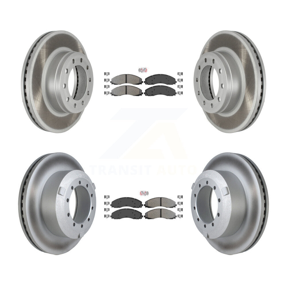 Transit Auto KGA-102870 Disc Brake Kit for 2017-2022 Ford F-550 Super Duty, Ford F-600 Super Duty, Ford F-450 Super Duty - Front and Rear