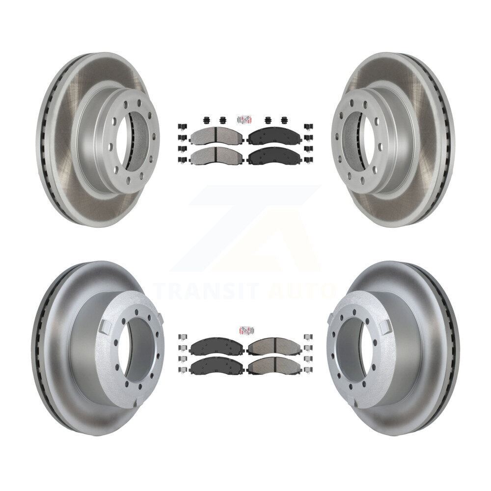 Transit Auto KGA-102871 Disc Brake Kit for 2017-2022 Ford F-550 Super Duty, Ford F-600 Super Duty, Ford F-450 Super Duty - Front and Rear