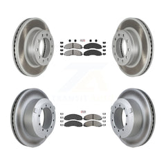 Transit Auto KGA-102871 Disc Brake Kit for 2017-2022 Ford F-550 Super Duty, Ford F-600 Super Duty, Ford F-450 Super Duty - Front and Rear