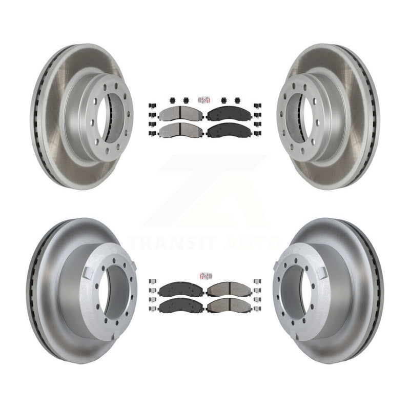 Transit Auto KGA-102871 Disc Brake Kit for 2017-2022 Ford F-550 Super Duty, Ford F-600 Super Duty, Ford F-450 Super Duty - Front and Rear