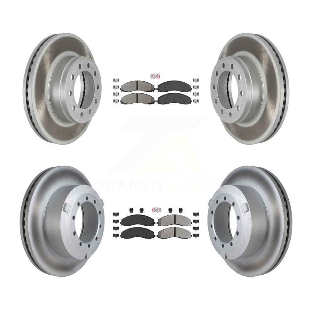 Transit Auto KGA-102872 Disc Brake Kit for 2017-2022 Ford F-550 Super Duty, Ford F-600 Super Duty, Ford F-450 Super Duty - Front and Rear