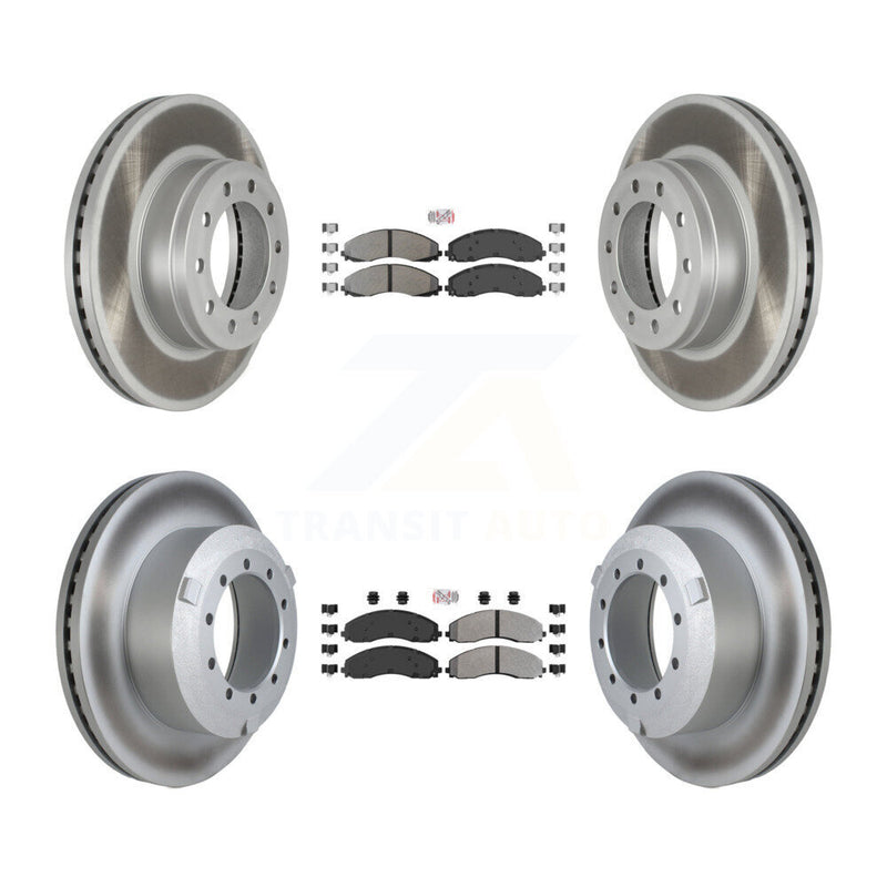 Transit Auto KGA-102872 Disc Brake Kit for 2017-2022 Ford F-550 Super Duty, Ford F-600 Super Duty, Ford F-450 Super Duty - Front and Rear