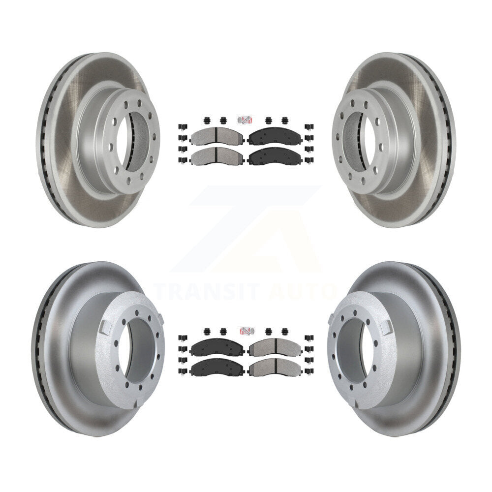 Transit Auto KGA-102873 Disc Brake Kit for 2017-2022 Ford F-550 Super Duty, Ford F-600 Super Duty, Ford F-450 Super Duty - Front and Rear