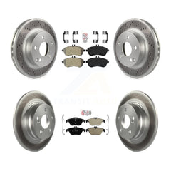 Transit Auto KGA-102886 Disc Brake Kit for 2008-2011 Mercedes-Benz C250, Mercedes-Benz C230 - Front and Rear