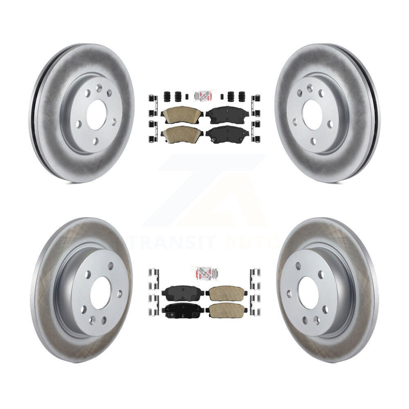 Transit Auto KGA-102892 Disc Brake Kit for 2011-2017 Chevrolet Cruze Limited, Chevrolet Sonic, Chevrolet Cruze - Front and Rear